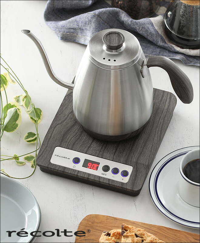 楽天市場】電気ケトル 温度調節 【選べる2大特典】 温度設定 おしゃれ