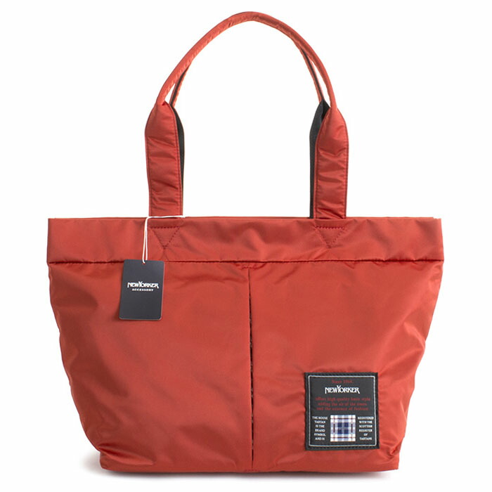楽天市場】ニューヨーカー バッグ トートバッグ 赤(レッド) NEWYORKER