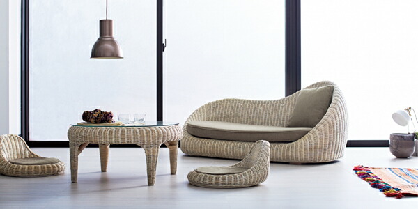 楽天市場】桜屋工業 籐 ラタン 座いす 座イス リビング アジアン