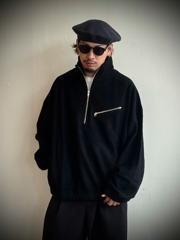 cootie 新作 W/N Fleece Half Zip Top cootie