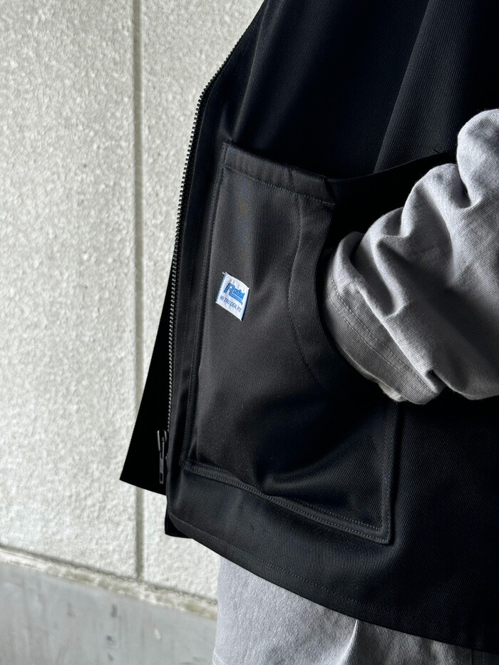 RADIALL(ラディアル) CNQ RIVERSIDE - ZIP UP VEST