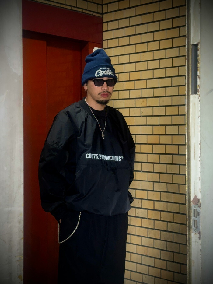 COOTIE(クーティー) Memory Polyester Twill Football Top