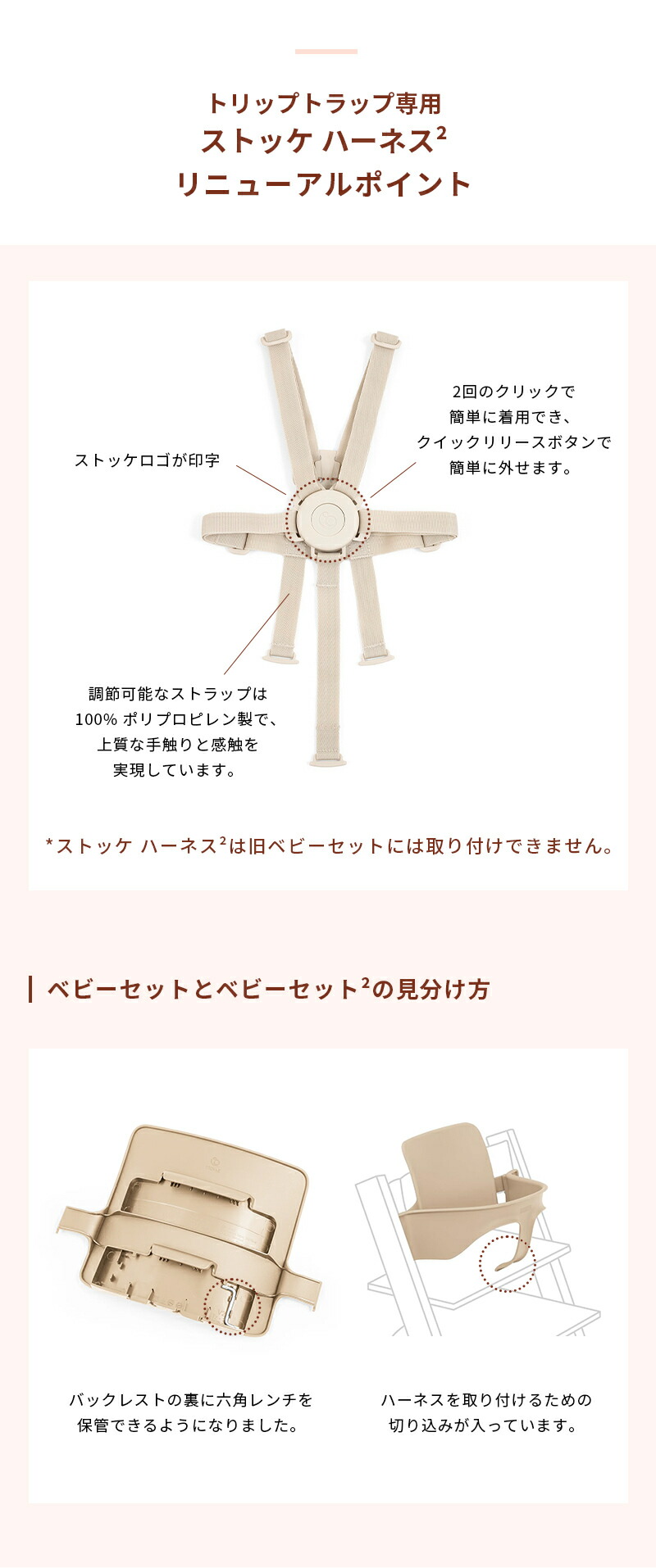 楽天市場】【公式】 ストッケ ハーネス トリップトラップ ハーネス 2