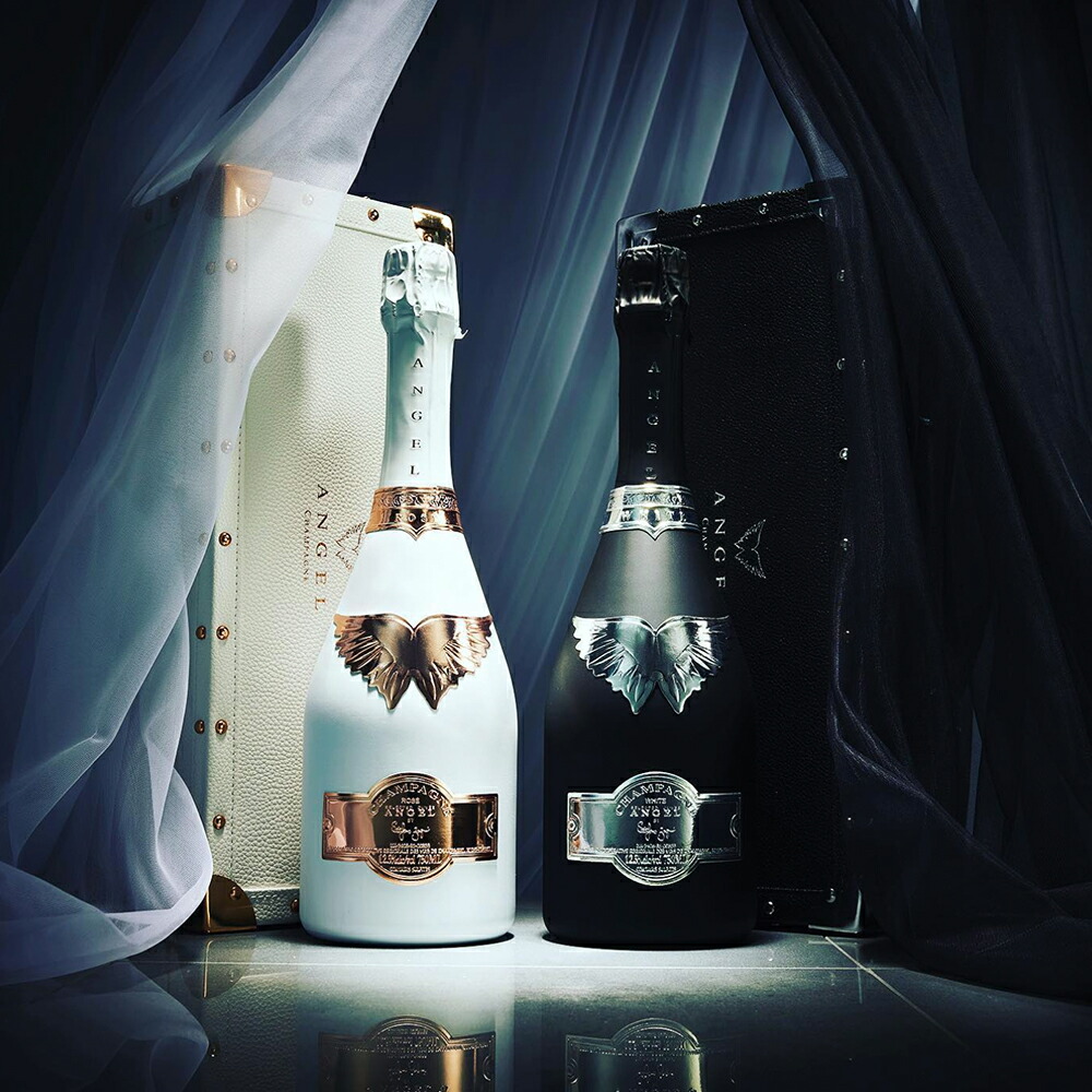 楽天市場】エンジェル シャンパン ブリュット ロゼ ホワイト ANGEL NV