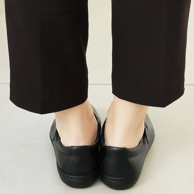 楽天市場】アキレス ソルボ レディース パンプス 黒 本革 靴