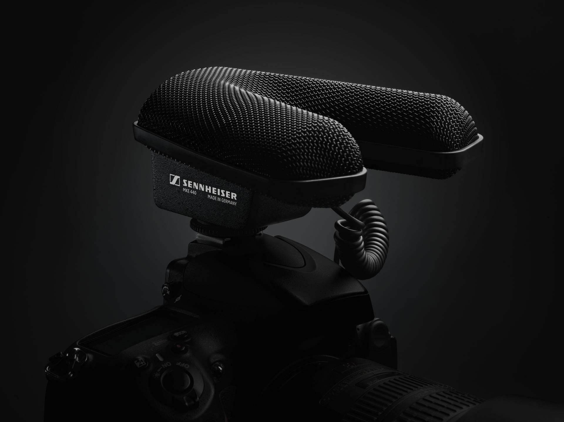 楽天市場】Sennheiser ゼンハイザー MKE 440 DSLR向け小型ステレオ