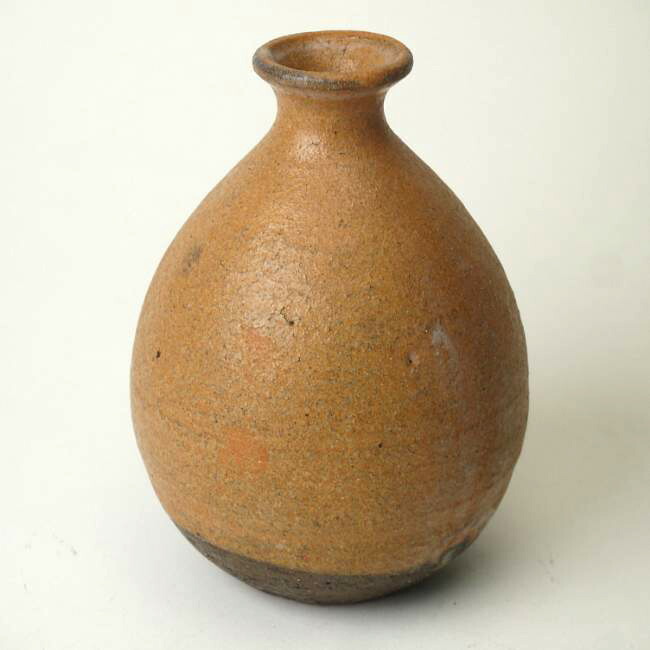 銹粉引徳利 木野窯 - 京焼清水焼 松韻堂