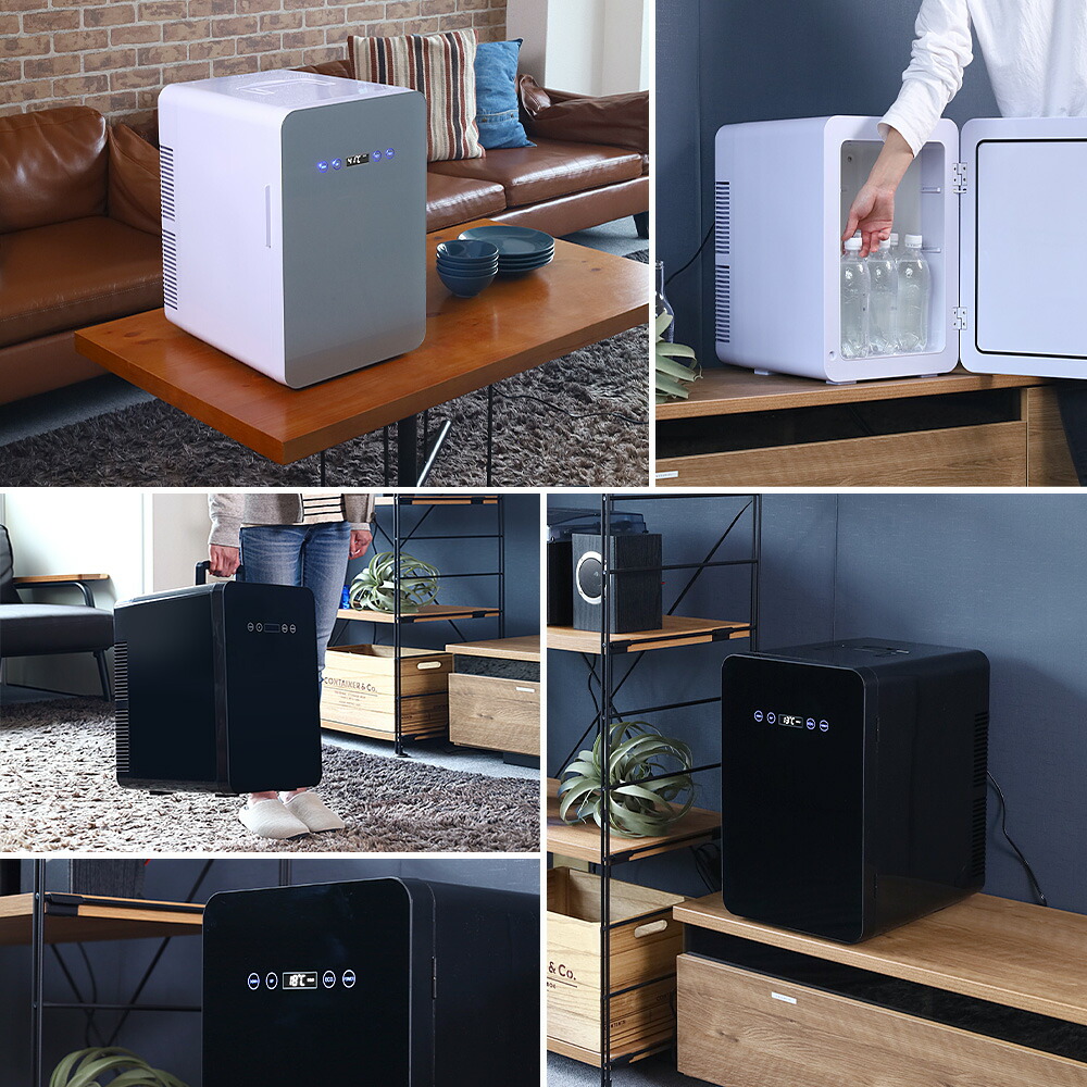 楽天市場】半額 ＆5％OFF≪1(日)朝8時～≫ Wペルチェ式 冷温庫 1年