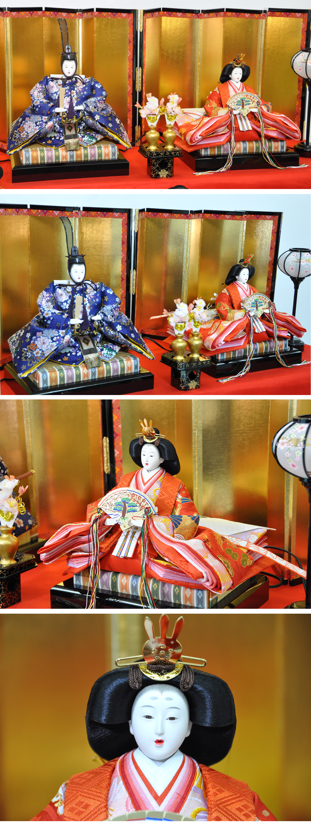 雛人形 ひな人形 衣裳着十五人七段飾りセット 秀光オリジナル限定品