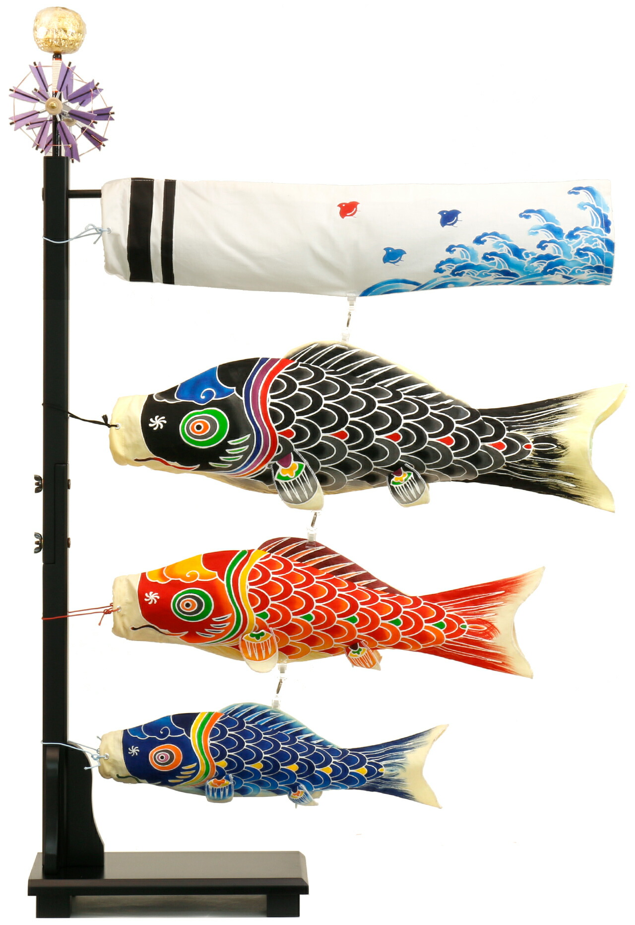 室内用鯉のぼり【C1311A】天勇 色鮮やかな手染め鯉 | 職人手作りの