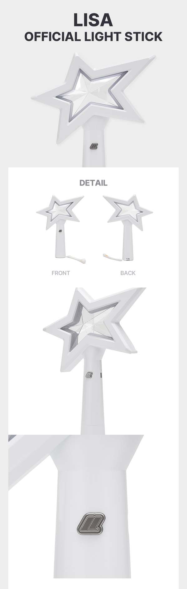 楽天市場】BLACKPINK LISA [ OFFICIAL LIGHT STICK ] / リサ ブラック