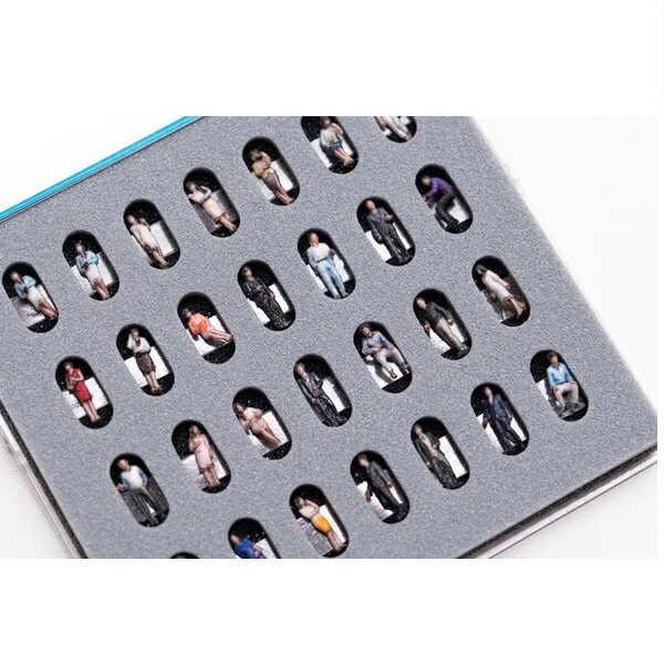 1/150 ジオラマ人形 3D フルカラー 人体 28体入り ビジネス編