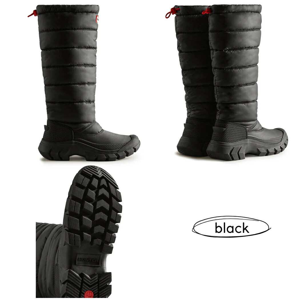 正規取扱販売店】ハンター HUNTER INTREPID INSULATED TALL SNOW BOOTS
