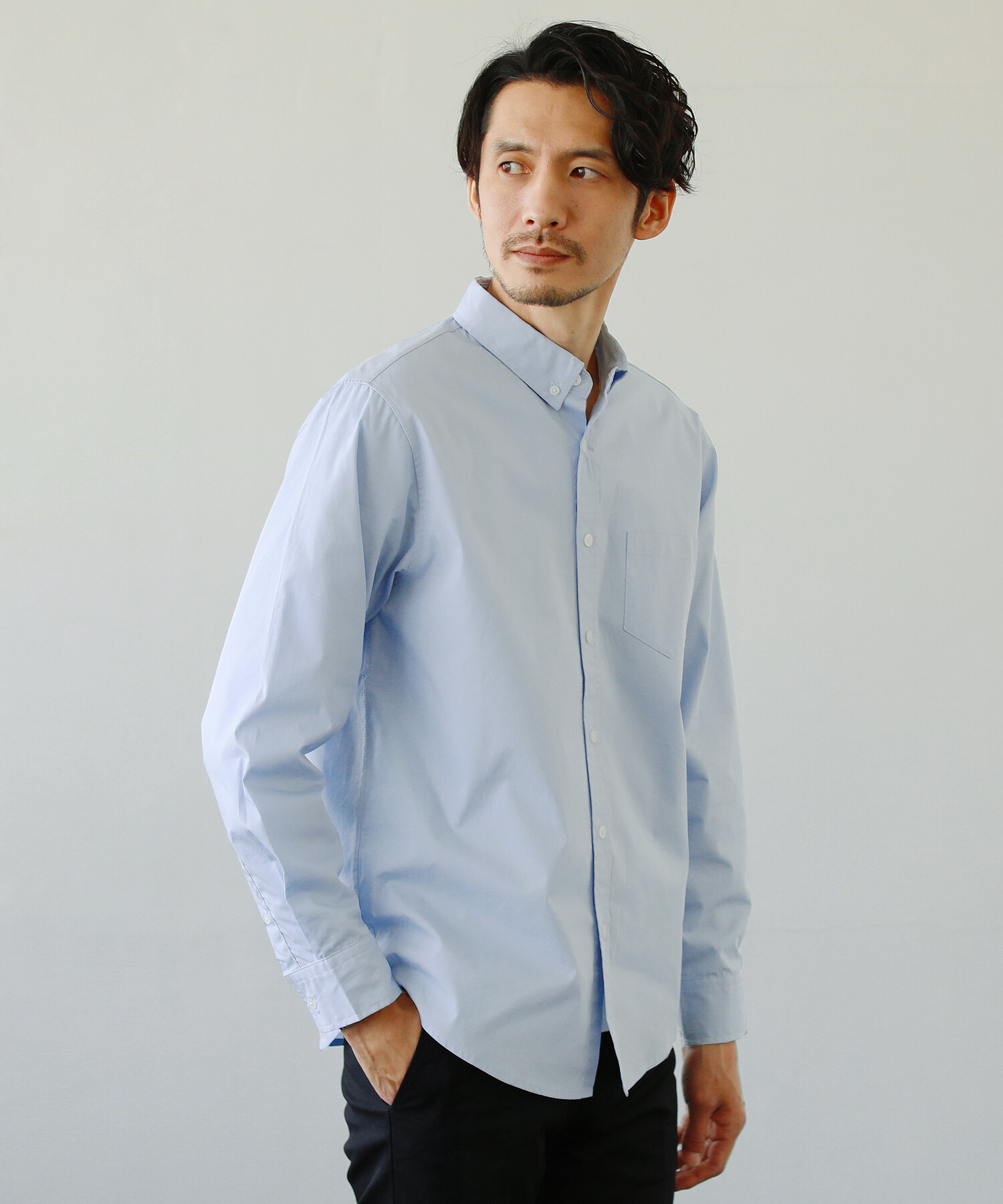 抗菌防臭付きボタンダウンブロード長袖シャツ | 【公式】SPU スプ公式