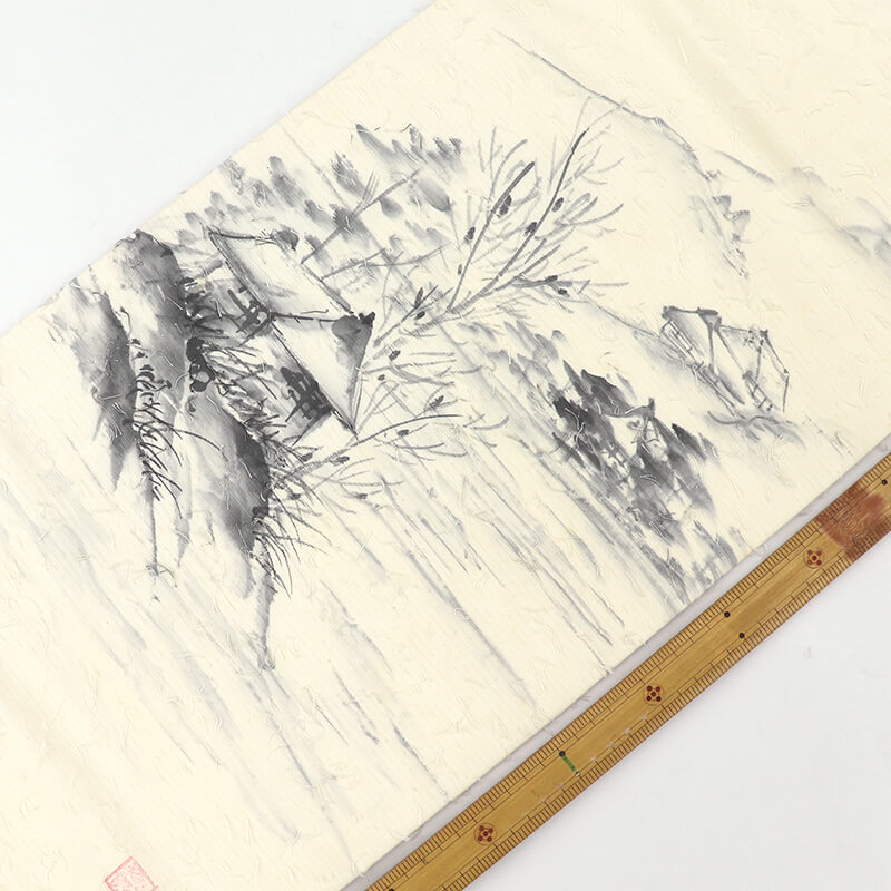 5倍ポイント｜春のカジュアルフェア】【中古】 名古屋帯 正絹 九寸帯