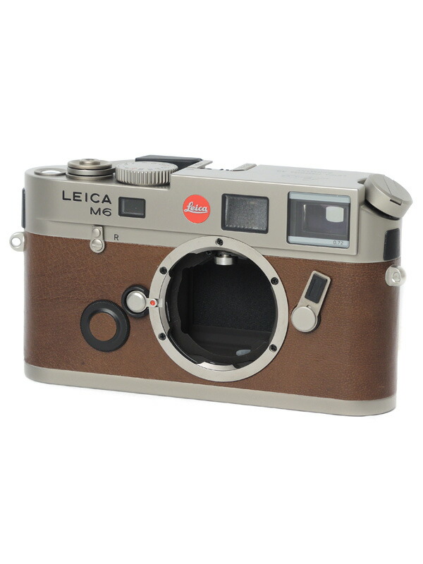 Leica】ライカ『M6 TTL 0.72』10435 チタン 35mmフィルム レンジ
