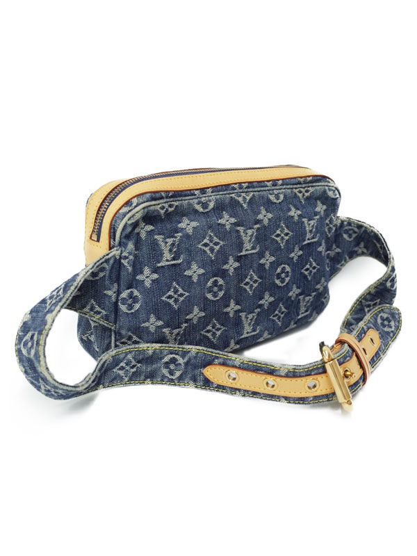 LOUIS VUITTON】ルイヴィトン『モノグラム デニム バムバッグ』M95347