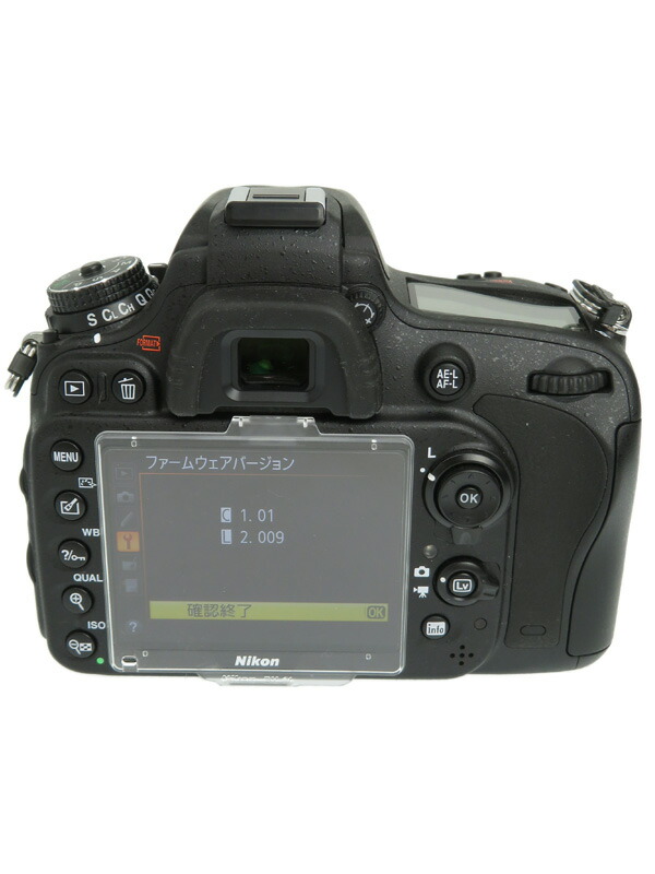 Nikon】ニコン『D610』2426万画素 FXフォーマット ISO6400 フルHD動画