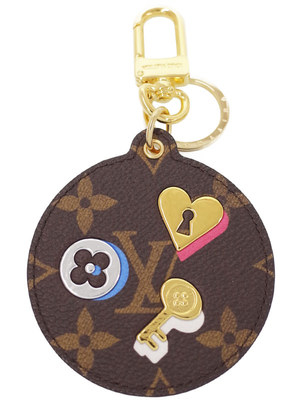 Louis Vuitton】ルイヴィトン『モノグラム ポルトクレ ラブ ロック