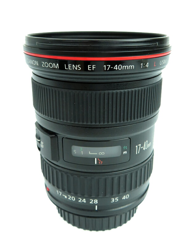 Canon】キヤノン『EF17-40mm F4L USM』EF17-404L 防塵・防滴 軽量