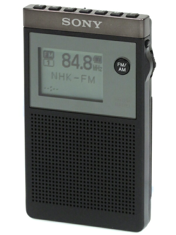 SONY】ソニー『FMステレオ/AM PLLシンセサイザーラジオ』SRF-R356