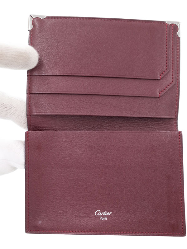 Cartier】カルティエ『マスト ドゥ カルティエ 名刺入れ』レディース