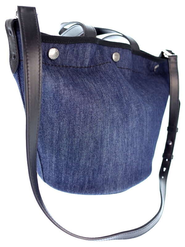 PRADA】プラダ『デニム バケツ型 2WAYトートバッグ』レディース 2WAY