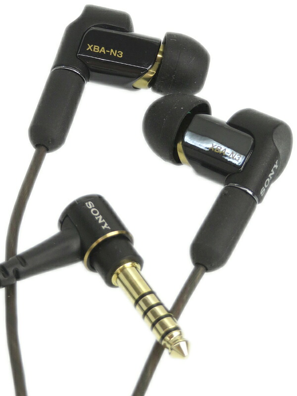 SONY】ソニー『密閉型インナーイヤーレシーバー』XBA-N3BP バランス