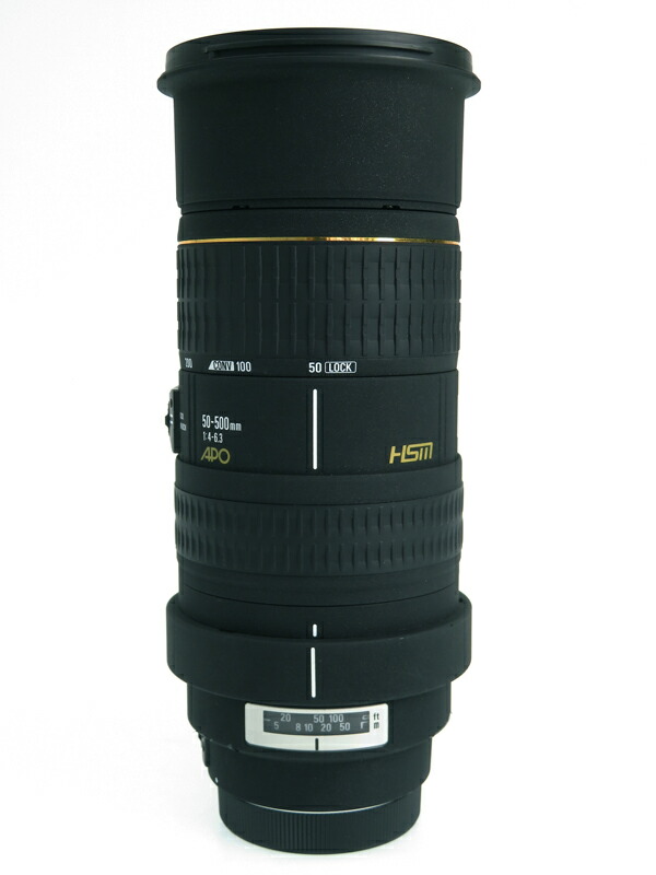 SIGMA】シグマ『APO 50-500mm F4-6.3 EX DG HSM』デジタル一眼レフ