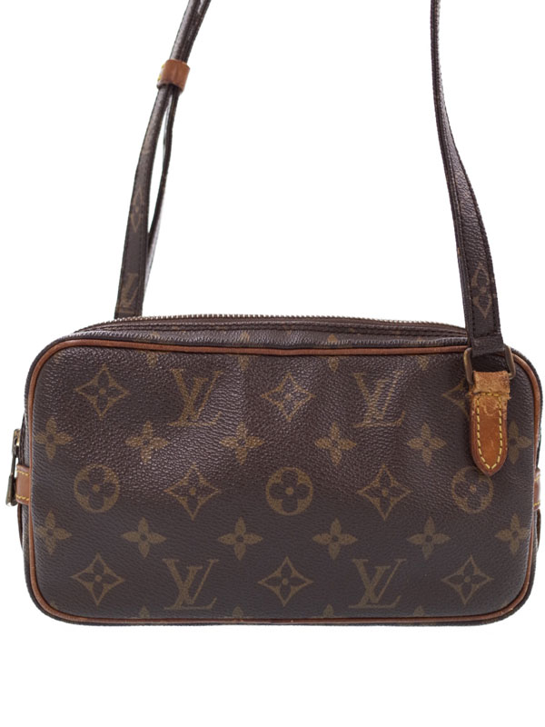 LOUIS VUITTON】ルイヴィトン『モノグラム ポシェット マルリー バンド