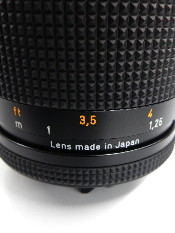 CONTAX】コンタックス『Carl Zeiss Sonnar 3.5/100 T* AE』Y/Cマウント