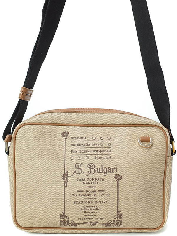 BVLGARI】ブルガリ『コレツィオーネ ショルダーバッグ』32107 メンズ