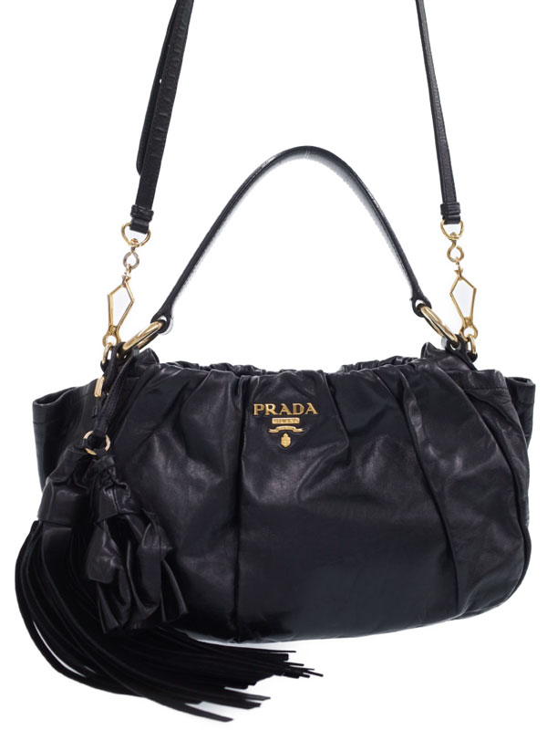 PRADA】プラダ『レザー 2WAYハンドバッグ』BN1647 レディース 2WAY