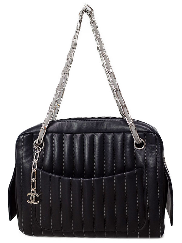 CHANEL】【シルバー金具】シャネル『ニューマドモアゼル チェーン