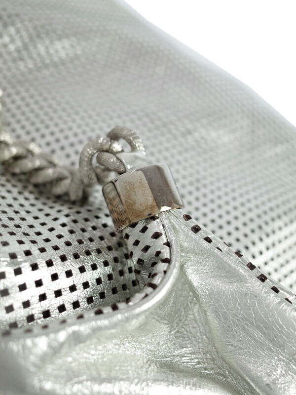 CHANEL】【シルバー金具】シャネル『デカココ パンチングレザー 2WAY
