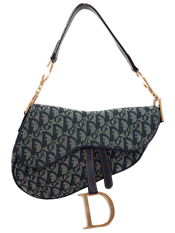 Christian Dior】【シルクイン】クリスチャンディオール『トロッター柄