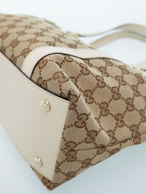 GUCCI】グッチ『GGキャンバス アビーライン トートバッグ』141470