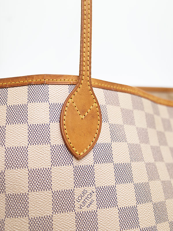 LOUIS VUITTON】ルイヴィトン『ダミエ アズール ネヴァーフル GM