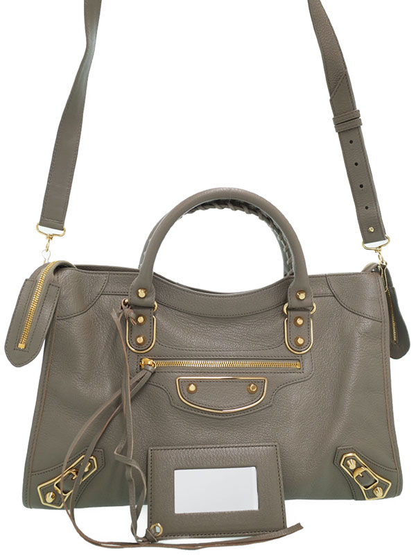 BALENCIAGA】バレンシアガ『クラシック メタリック エッジ シティ