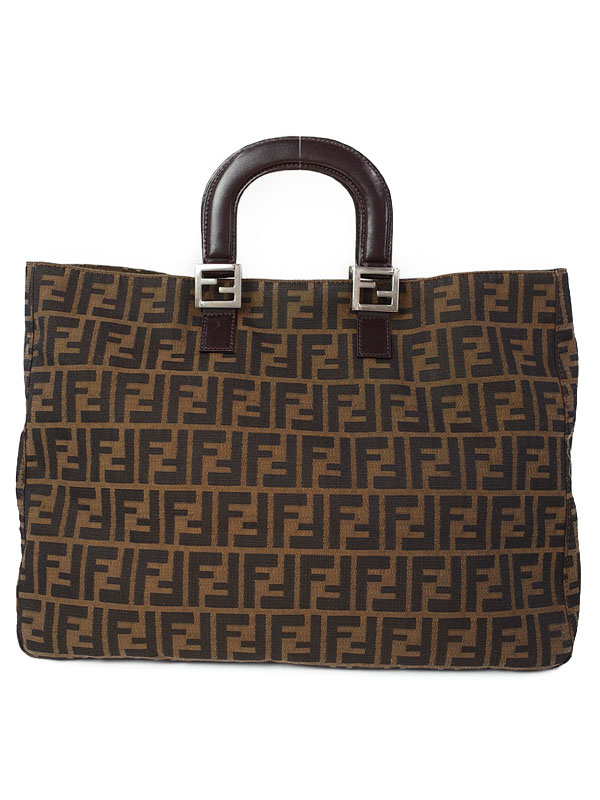 FENDI】フェンディ『ズッカ柄 トートバッグ』26693 レディース