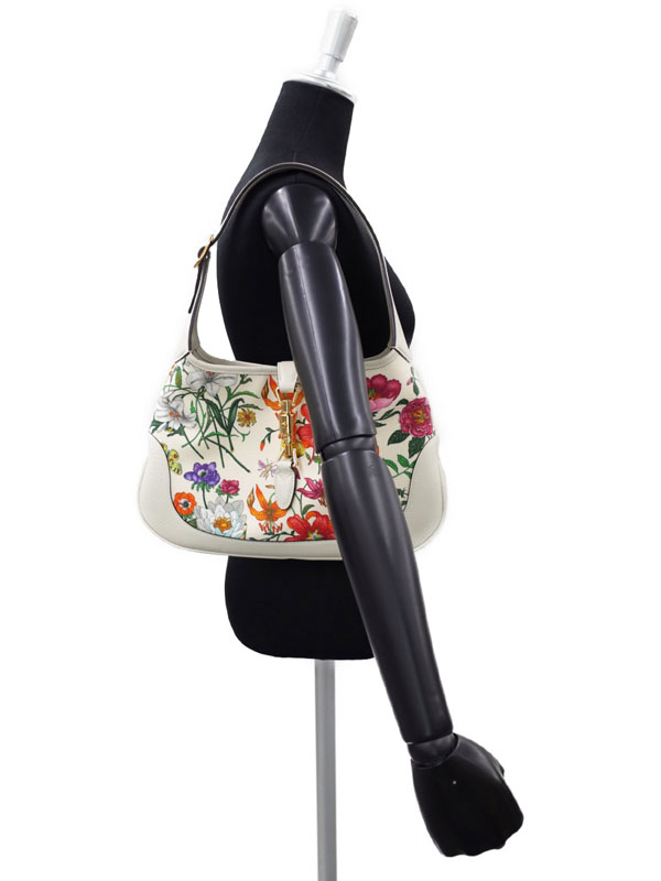 GUCCI】【日本限定】グッチ『ジャッキー フローラ ミディアム ホーボー