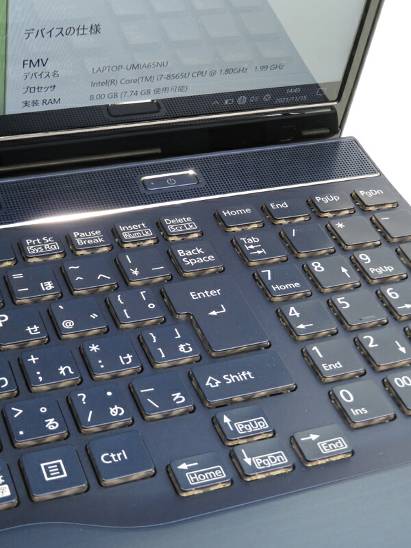 FUJITSU】【Kual】【Officeなし】富士通『FMV LIFEBOOK AH77/D1 15.6型