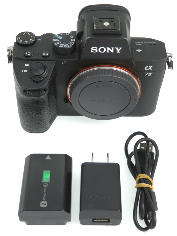 SONY】ソニー『α7III ボディ』ILCE-7M3 ミラーレス一眼カメラ 1週間