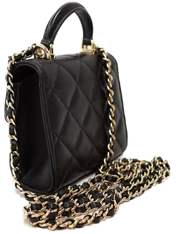 CHANEL】シャネル『マトラッセ チェーン クラッチ』AP2682 レディース