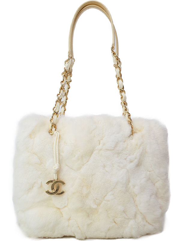 CHANEL】シャネル『ファー チェーンショルダーバッグ』レディース 1