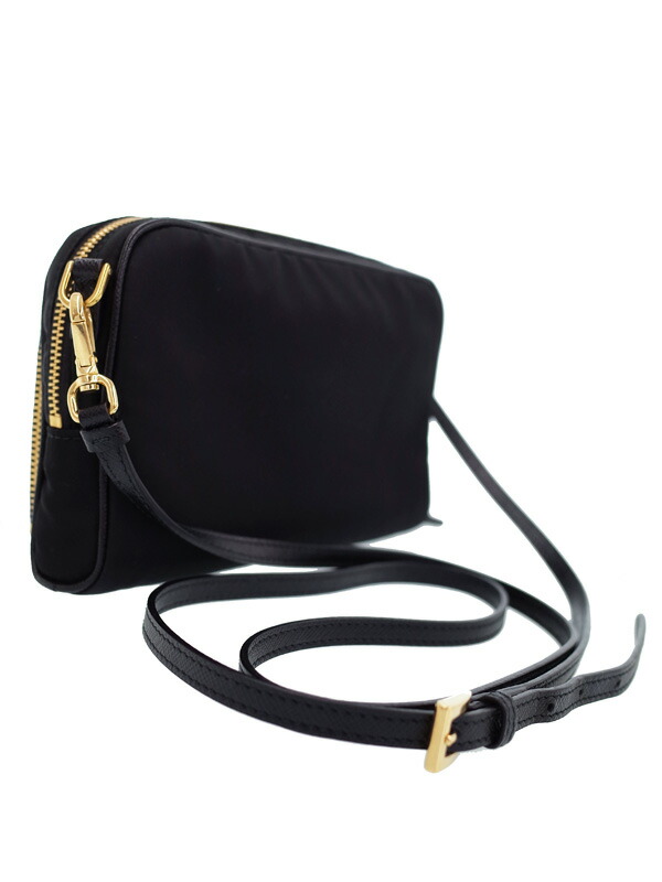 PRADA】プラダ『ナイロン×サフィアーノレザー ミニバッグ』1DH058