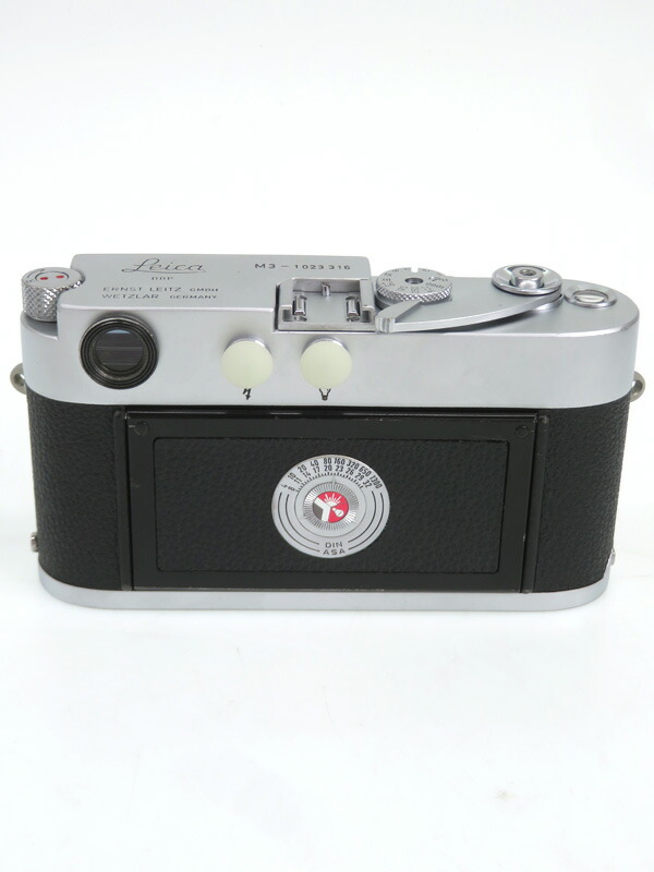 Leica】ライカ『LEICA M3 フィルム1回巻き上げ シルバー』レンジ