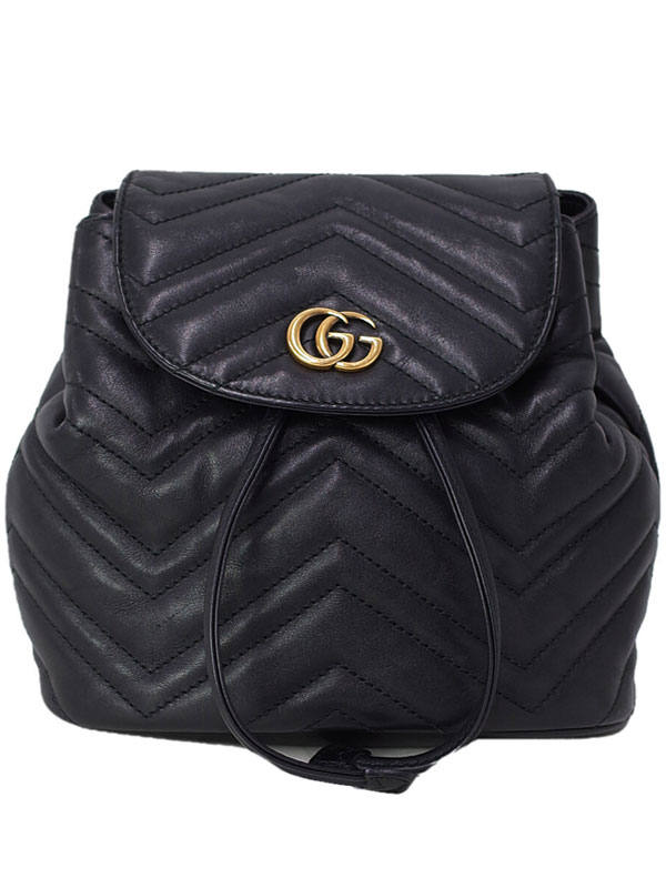 GUCCI】グッチ『GGマーモント ミニリュックサック』528129 レディース