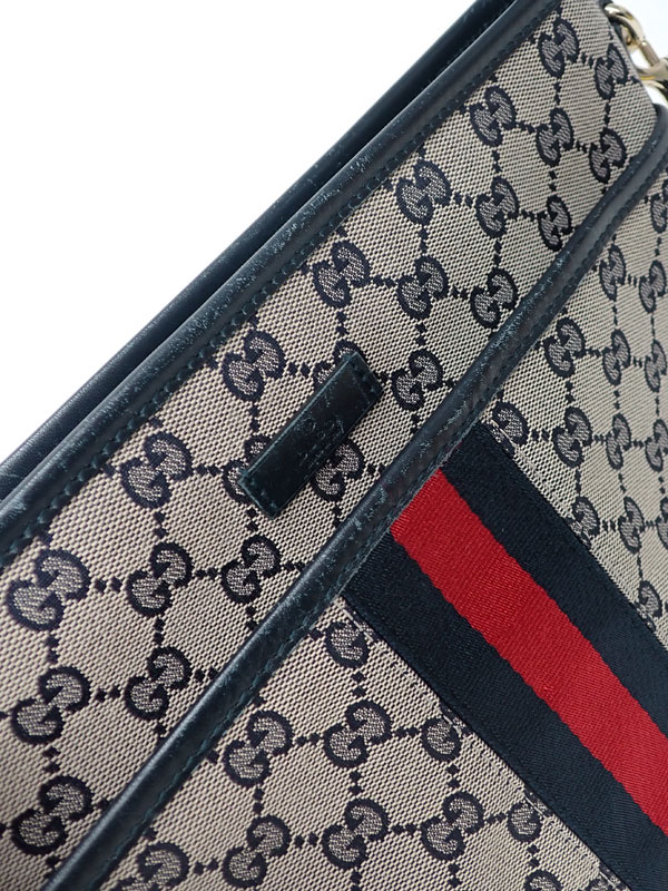 GUCCI】グッチ『シェリーライン GGキャンバス ショルダーバッグ