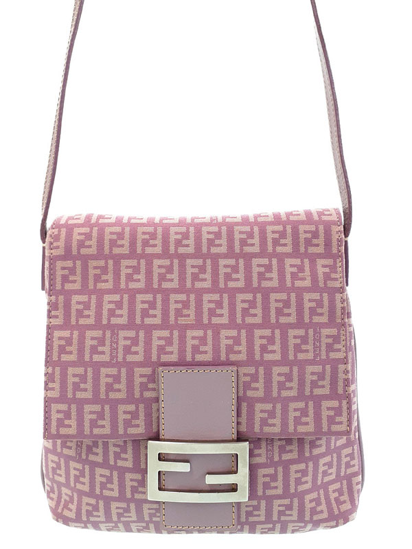 FENDI】フェンディ『ズッキーノ柄 ショルダーバッグ』8BT075